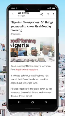 Nigeria Breaking News android App screenshot 6